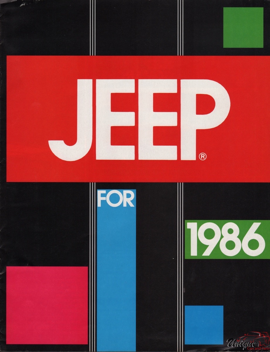1986 Jeep Brochure
